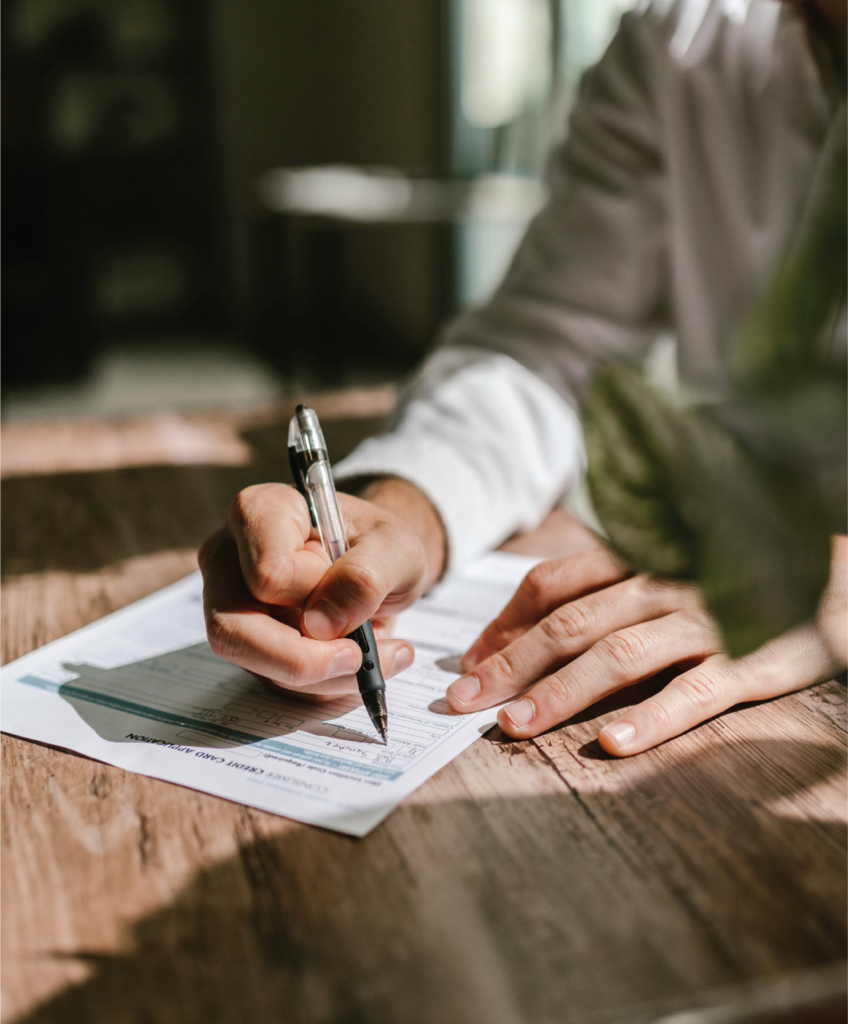 Signing agreement for mortgage note sale and investment transaction